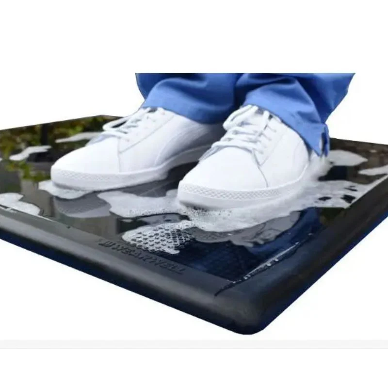 TAPETE SANITIZANTE DE TAMAÑO ESTANDAR C/BORDE DE 2-1/2 NEGRO DE 24 X 32 - Imagen 3
