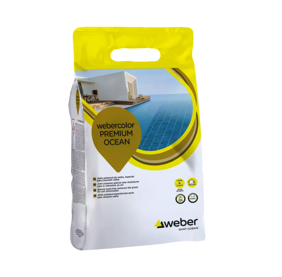 WEBER WEBERCOLOR PREMIUM OCEAN BOLSA 3KG - Imagen 3